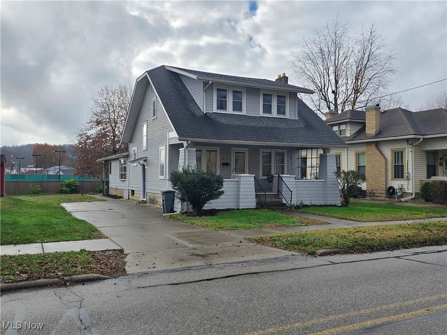 Nestled near the park, public swimming pool, and tennis courts, this home combines convenience and charm in an ideal location.  Freshly painted inside and out, this 3-bedroom, 2-bath Cape code is move-in ready.  The family room features a stunning stone fireplace and soaring cathedral ceilings, creating a warm and inviting space.  Newly refinished hardwood floors and timeless elegance, while the kitchen and breakfast nook boast brand -new luxury vinyl tile.  The bedrooms offer all-new windows and plush carpeting for ultimate comfort.  A recently installed heat pump ensures cozy winters and efficient climate control upstairs.  If you need help with financing, call out office today to see how easy it is to own this home.