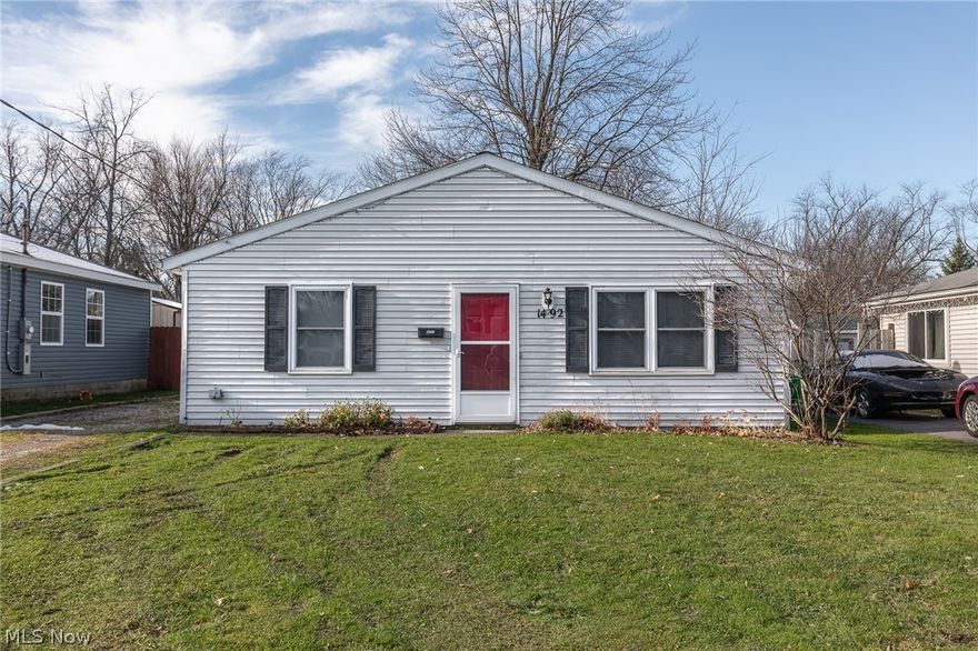 Welcome home to this updated ranch home in beautiful Madison! This home is very clean and move-in ready, just in time for the holidays. It features a newer kitchen with new stainless steel appliances (2019), a newer roof (2016) and newer hot water tank (2017)! Three bedrooms and one bath make it perfect for you and your family whether you are looking for a starter home or looking to downsize. One level living makes everything you need accessible and easy. Call today for your private showing!