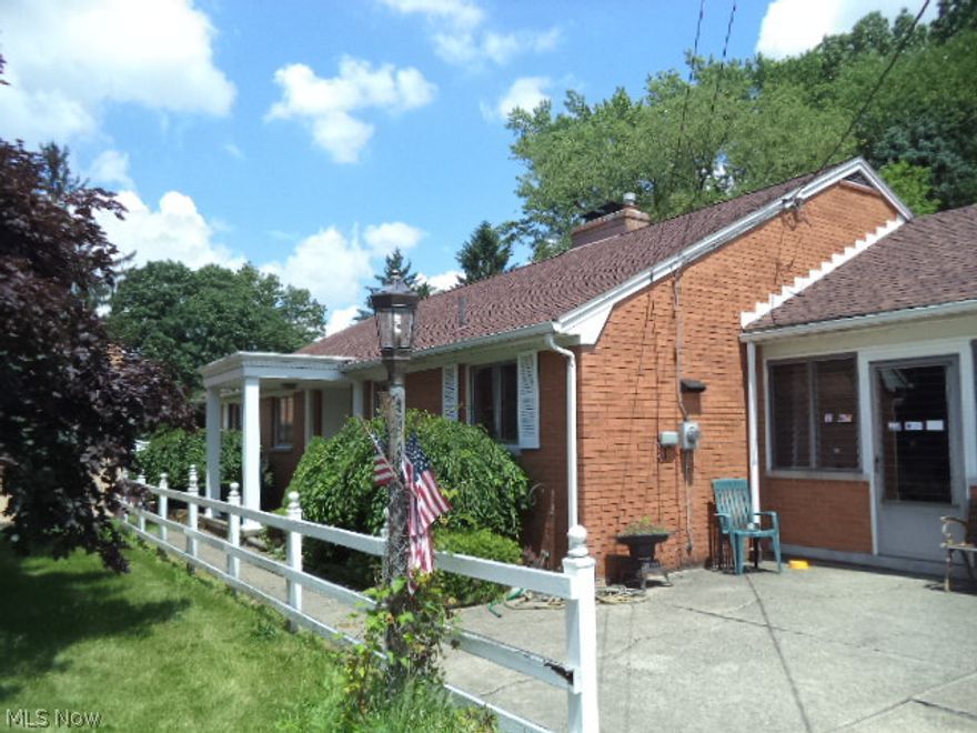 High quality custom built ranch home. Located on a wooded 1 Acre lot. Formal living room with fireplace. Original solid hardwood flooring under carpet. Three large bedrooms with double closets. Partially finished basement. Updated roof, electrical and furnace.