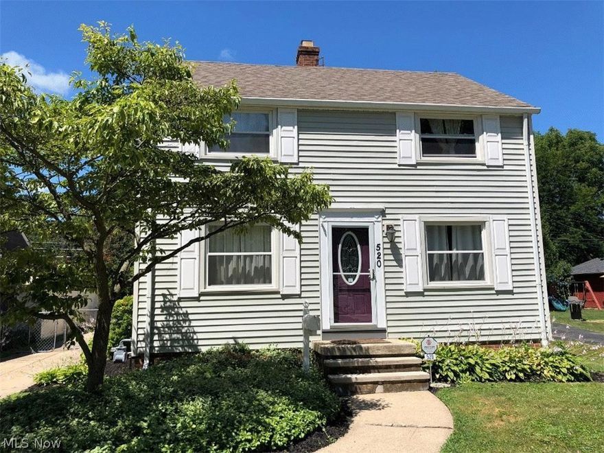 Lovely updated colonial just seconds to Lake Erie. Kitchen features newer cherry cabinets, new counter tops, brand new flooring. Spacious living room has beautiful freshly refinished hardwood floors & fireplace.  The lower level offers a rec room, laundry room and plenty of storage. Enjoy the enclosed sun room overlooking the private backyard with patio. Other features: formal dining room, central AC, upgraded electrical, vinyl siding & windows, newer roof, fenced back yard.