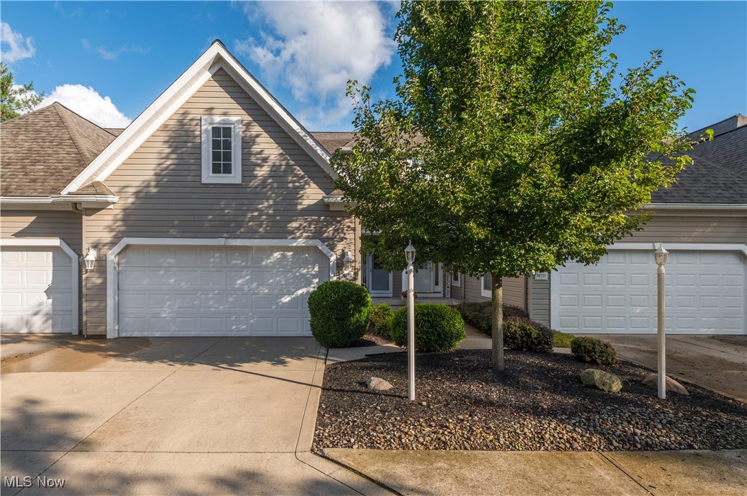 Welcome to this spacious 3-bedroom, 2.5-bath townhouse located in the desirable Vista Lago community of Westlake. With over 2,400 square feet of above grade space, this home offers a bright, open layout perfect for both everyday living and entertaining. The first floor features a welcoming entry foyer, an open eat-in kitchen, a large living room with a gas fireplace and slider to rear patio, dedicated den/office space, and a convenient laundry/mudroom off of the two-car garage. Ample closet/ cabinet space in foyer and mudroom. Kitchen with island and all appliances. Great counter space as well. Wall cutouts for open feel in kitchen. Upstairs, the primary suite includes a walk-in closet and private bath with both a Jacuzzi tub and separate shower. Two more spacious bedrooms and a full bathroom off of the hallway complete the upstairs sleeping area. Upstairs has flex space at top of hall for your use. The large, unfinished basement (1200 + square feet) presents a great opportunity for additional finished living space or abundant storage. Outside you will find a lovely back patio off of the living room slider perfect for entertaining and summer barbecues. An attached two-car garage with opener. Owner improvements includes: 2012 Radon Mitigation System, 2016 Wood flooring upstairs, 2021 New AC Unit, 2023 New Hot Water Tank, 2024 New Roof and furnace blower, dishwasher, 2025 New carpet and Paint in living area. Convenient location provides easy access to shopping, dining, parks and recreation center as well as major highways. Enjoy low-maintenance living in a prime Westlake location! Call to schedule your personal showing
