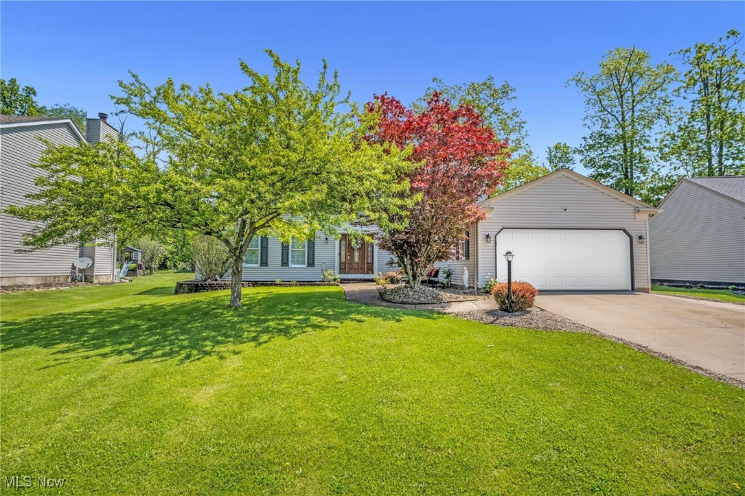 Welcome home to this beautifully updated colonial located in the desirable Southbridge Estates. This home offers multiple areas for entertaining and/or relaxation. The fully finished basement boasts a grand wet bar with seating for up to 8 along with an open concept floor plan for multipurpose entertainment. The main floor has a large foyer that leads to a formal living room and dining area for your special entertainment needs. Off the dining area is a large eat-in kitchen with new granite countertops. To the right of the kitchen is a large family room with a cozy gas fireplace. Upstairs you will find a grand master bedroom with a walk-in closet and a private bath with a jetted tub and separate shower. Three additional nice sized bedrooms share the full bath and completes the second floor. The backyard is fenced in and laid out nicely and perfect for relaxing and exntertaining. The oversized patio, large yard and heated pool offers hours of fun for family and friends. Don't wait too long to check this gem out as it is one of the most spacious homes in the neighborhood. Updates include kitchen appliances, bar refrigerator 2024(except the kitchen refrigertor), upstairs carpet April 2025, furnace, A/C and water heater in the past 10 years, kitchen granite, bathroom counters, fixtures, hardware, mirrors, light fixtures, flooring and paint June/July 2025
What's Special:
Fully Finished Basement
New Granite countertops in Kitchen new flooring and carpet throughout
Fully fenced yard
Stamped Patio
Heated swimming pool with new liner in 2024
Large shed