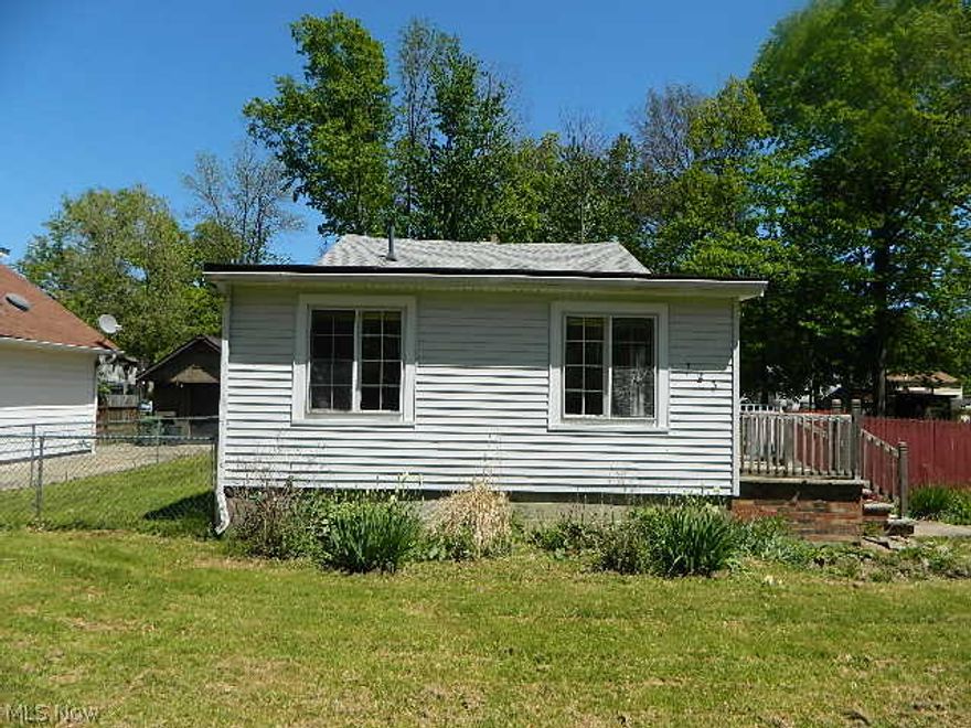 HUD CASE #412-533562.  Great opportunity! Vinyl three bedroom bungalow with deck. Attached one car garage with breezeway to house. Large eat-in kitchen. Dining room with sliding glass patio doors to deck. First floor utility area in breezeway.   Perfect for first time home owner. All information approximate. Sold AS IS. Pre-approval or proof of funds must be presented with offers.  Buyer to assume any and all expenses for inspections, buyer’s agent must accompany all inspectors.   Equal Housing Opportunity.   FHA Uninsured.  203K Eligible.   Buyer selects Closing Agent/Firm.