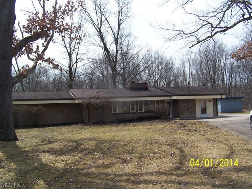 Deceiving ranch home has LV with fireplace, galley style kitchen with dinette. Attached garage converted to family room with half bath and laundry area. 3 bedrooms and full bath. Slab foundation. Oversized detached garage on wooded lot. Buyer will be responsible to test, repair, upgraded and or replace the septic. BOH test must be completed prior to closing at buyers expense. o The purchaser must be buying the home as their primary residence during the initial 20 days of listing, without competition from investors. This property is eligible under the Freddie Mac First Look Initiative through 04/29/2014