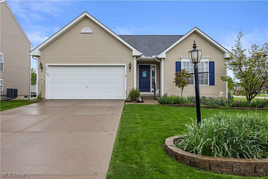 Welcome to the end of your home search!. This beautiful Ranch style home has what you need to smile, relax,
entertain, and grow in. Enjoy time at home with the open concept living room with vaulted ceilings. No matter if you
are in the Kitchen, Dinning area, or Living room you are always connected with your family and friends. When you
have an extra large gatherings you can head down stairs to the family room in the basement for games or movies. The
best part of the basement besides the finished family room is the full bath downstairs and ample amount of storage
too. When weather is great, take it outside on your low maintenance composite deck and enjoy the spacious backyard.
For your quiet days at home with with the master bedroom and bath. No need for steps with the first floor laundry.
Come see this dream home before its a memory!