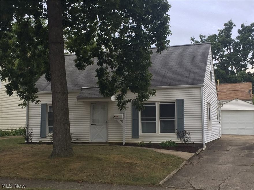 Possible Lease Purchase! Nice, clean cape cod recently updated. Rare 1st floor addition creates an open kitchen, adding nice space for a large eating area, tons of cabinets and a separate first floor laundry room.  Beautiful new cabinetry and countertop, new flooring 2016.  Large pantry, sliding doors walk out to patio. New paint and carpeting throughout 2016.  Two bedrooms and a full bath on the first floor. The second floor has a large bedroom and office with lots of built in cabinetry and shelving or 4th bedroom. A half bathroom with a new vanity complete the upstairs. 1 car garage, partially fenced yard.  Updated vinyl siding, new windows and air conditioning approx. 2010.