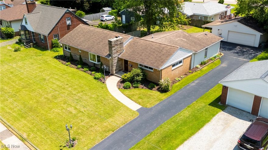 Rare opportunity in the heart of North Canton! This well-crafted ranch offers approx. 2,180 sq ft of versatile living space, featuring a desirable split floor plan - perfect for multi-generational living or a potential in-law suite. With 3 spacious bedrooms and 3 full baths, the home balances charm and practicality. Enjoy rich hardwood floors, an abundance of natural light, and a flowing layout ideal for both everyday living and entertaining. The bright 4-season Florida room opens to a generous patio and a private backyard oasis. Additional perks include a detached 2.5 car garage, city utilities, and a walkable location near parks, gold, shops, and dining. Located in the North Canton City School District, this property offers exceptional potential and awaits your personal touch!