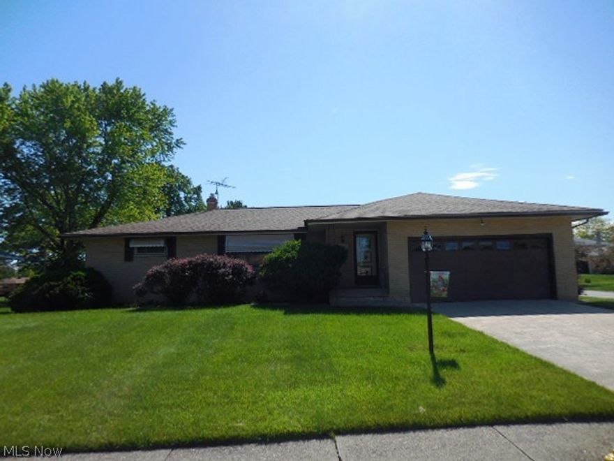 Solid 3 bedroom brick ranch, in a very desirable location. Well maintained home awaits new owners  updates. All appliances stay. Slider in family room
opens to an inviting covered patio. Formal living and dining rooms, eat-in-kitchen. Full finished basement. 2 car attached garage. Newer furnace and H2O, central air and 100 amp electric service. Close to shopping, restaurants and schools. Great street.