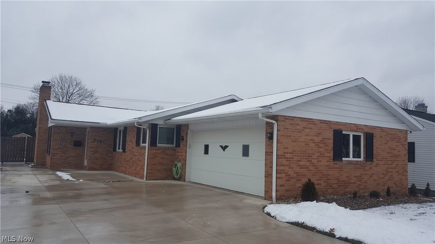 Beautiful updated brick Ranch in great North Dover location! Remodeled kitchen 2015, refrigerator and microwave 2015, with water shut-off valves. Bath remodeled 2017 with dual sinks. Newer flooring 2015, wood burner in living room 2016, chimney liner 2016, Pella windows and doors, enclosed back porch, closet systems and sliding doors 2019. Many more updates done to this cozy home. Partial crawl space under the living room.