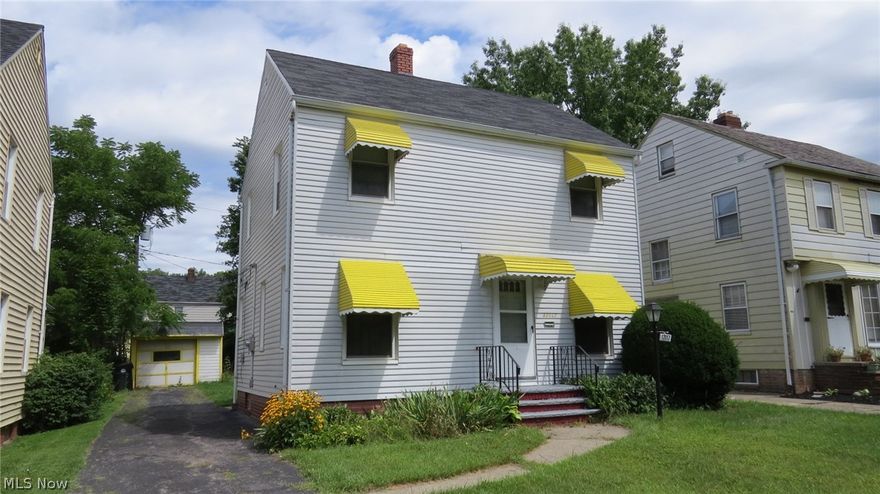 Fantastic Street! Super Location! Pride of Ownership is apparent on the street but roll-up your sleeves!  This incredible Colonial will need a thorough cleaning and a Complementary Color Selection and WOW! What a difference it will make!  Dear Mom passed away and daughter has lovingly cleaned up ALL of the belongings so that a New Family can enjoy the amazing potential!  NEWer Vinyl Windows! Newer Siemens Main Electrical Panel & Hot-Water Tank! Original Oak Floors! Super-Sized Master Bedroom!  Large Lower-Level ready to be finished! Low Maintenance Aluminum Exterior!  Enjoy an Excellent Covered Back Porch overlooking a deep back yard.  Call a Realtor Today!  It's SO EZ2C!!!
