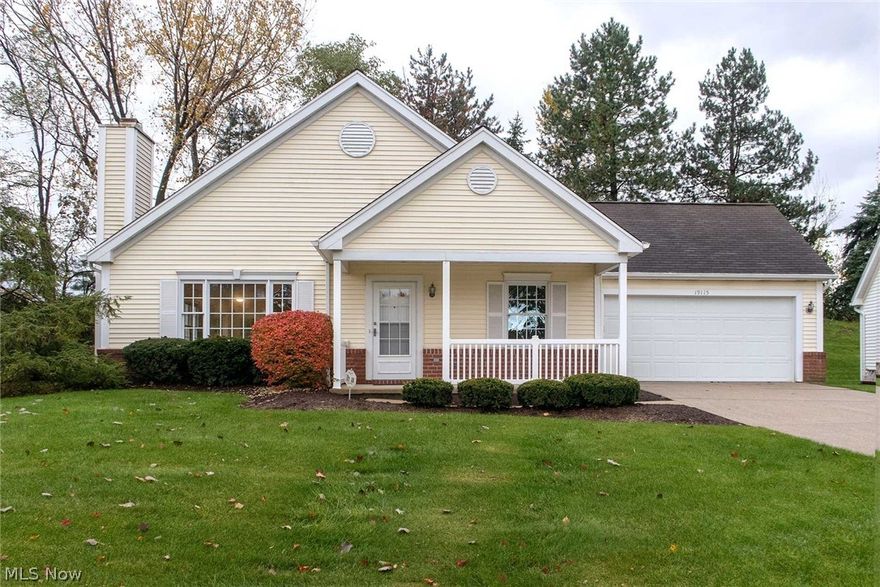 Free Standing Ranch Cluster Home! Totally Remodeled Interior! Looks Like a New Home! Open and Vaulted Living Room and Both Bedrooms! New Cabinets and Countertops in Kitchen and Both Bathrooms! New Carpet and New Ceramic Flooring Throughout! Fireplace in Living Room! New Dishwasher and Microwave! New Light Fixtures, Electrical Outlets/Switches & Door Hardware! Master Bedroom has Full Bath and Walk-In Closet! Awesome Front Porch! Gas Forced Air Furnace and Central Air Conditioning! Full Wall Storage Cabinets in Two Car Attached Garage w/Opener and Hot/Cold Water! Low Traffic Cul-de-Sac Location Directly Across from Echo Lake Community Center/Pool! Close to Shopping and Strongsville Senior Center! Move Right In! Immediate Occupancy is Available! Check this One Out! You will be GLAD You Did!