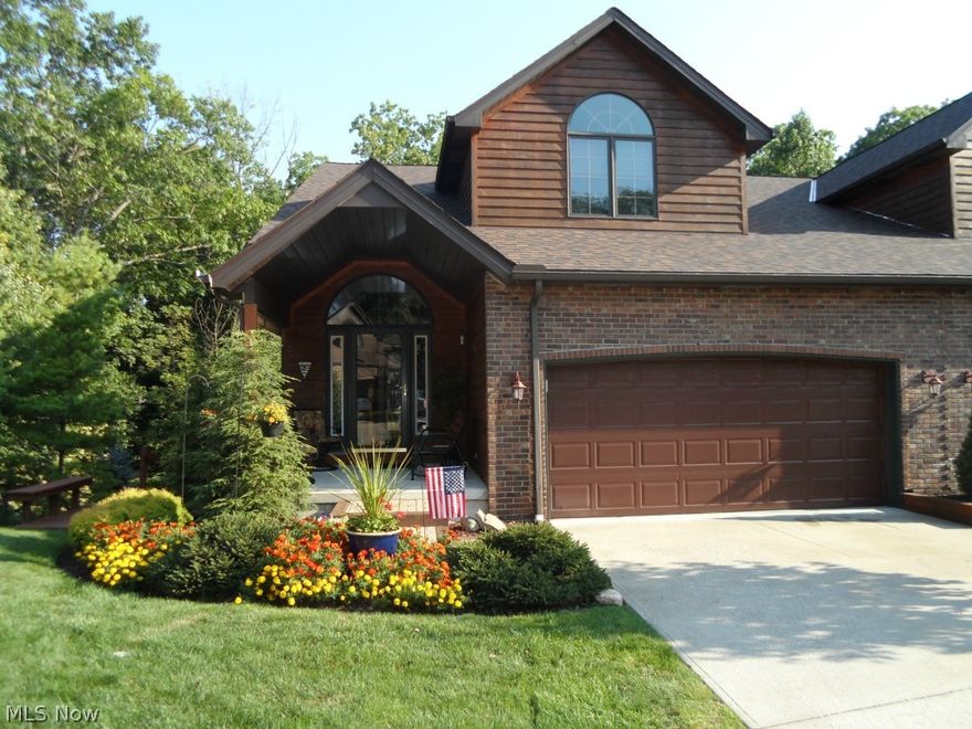 Move right into this beautiful 3 level Cluster Home located on a private, quiet cul-de-sac in Medina Township.  The main level features a 2 story Foyer, a Great Room w/ vaulted ceiling and a gas fireplace. From the great room, step out to the 1st of 2 large elevated decks. A perfect spot to enjoy your morning coffee!  A sliding glass door returns you to the Master Suite which has 2 walk-in closets & adjoins the Master Bath. This bath has a whirlpool tub, his & her sinks and a separate shower. A bright/roomy Kitchen features a bay window and plenty of counter space & cabinets. Rounding out the main level is the Laundry Room and a Half Bath.  The upper level features an Open Loft, a bedroom w/ walk-in closet, a full bath w/ tub & shower, plus an unfinished room which offers options for additional living space.  The lower level features a full bath w/ shower, a partial kitchen for entertaining and a spacious L-shaped Family Room.  Two sliding glass doors provide access to an incredible co