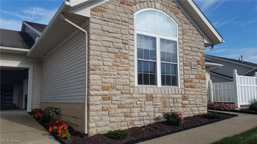 Well maintained one owner condo located in The Groves at Barrington Way.  This open concept, ranch style condo features a living room with large windows, high ceiling and a gas fireplace. There is an eat in kitchen, 1st floor laundry and master bedroom with spacious bath and walk in closet.  The exterior has a private patio and attached two car garage.  All appliances stay including washer/dryer and upright freezer.