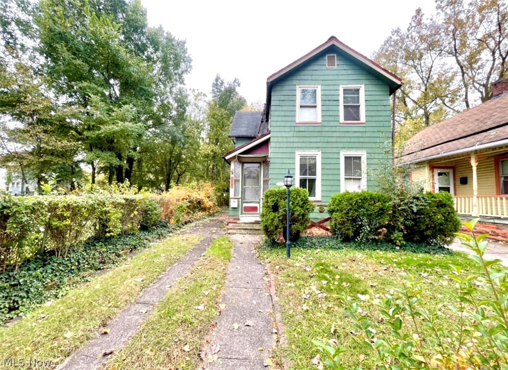 GREAT INVESTMENT OPPORTUNITY IN UPCOMING FAIRFAX NEIGHBORHOOD AND ON THE OPPORTUNITY CORRIDOR!! Offering: 4 bedrooms, 2 bathrooms, living room, dining room, eat-in kitchen, full basement, and huge private backyard. This property has a ton of potential and was once a two-family home. Within close proximity to local schools, parks, shops, medical facilities, libraries and just a few minutes from downtown Cleveland.