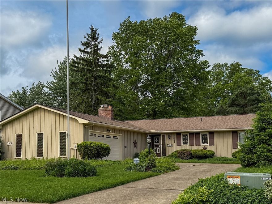 Welcome home to this lovingly maintained, one-owner ranch nestled in the heart of Lorain’s desirable west side! This stunning 3-bedroom home offers the ease of one-story living paired with timeless charm, exceptional storage, and a backyard that feels like your very own private park retreat. Step inside and you’ll immediately appreciate the abundance of custom built-ins, thoughtful storage spaces, and the warm inviting character throughout. The spacious living area is anchored by a beautiful brick-front wood-burning fireplace featuring a custom mantel — a cozy centerpiece ready to be enjoyed again with ease, as the chimney was last cleaned in February 2022. Though not used in the last seven years, the fireplace can easily be reopened for future enjoyment. The kitchen was designed with the home chef in mind, complete with double ovens, extensive wraparound counter space, and room to gather. The refrigerator and dishwasher were replaced in 2018, adding modern convenience to this beautifully cared-for home.
 Outside is where this property truly shines. The park-like backyard has been landscaped to perfection with lush hosta, myrtle, and pachysandra creating a peaceful, storybook setting. A charming gazebo draped in mature wisteria creates the perfect shaded retreat for morning coffee or evening gatherings. Enter the backyard through your own arbor walkway after stepping out the newer sliding door, and enjoy the convenience of a permanent gas grill ready for entertaining. A storage shed keeps all your gardening and landscaping tools neatly tucked away. Location is everything. Situated just a block from the elementary school and minutes from all the shopping, dining, grocery, and retail conveniences along Tower Blvd and Route 58 in the Lighthouse Village area — including the ever-popular Starbucks and nearby Firestone for quick errands and oil changes. This one is a rare opportunity to own a truly cherished home in an unbeatable location.