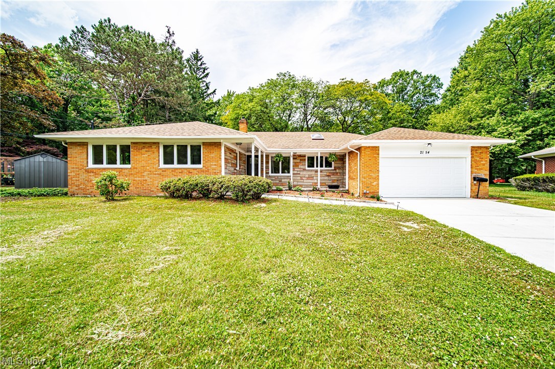 This completely updated brick ranch offers the largest lot in Euclid. This gem features modern updates, kitchen with new quartz counters, new cabinets, all new appliances, oversized pantry and skylight. All 3.5 baths have been updated. First floor laundry. New engineered hardwood flooring and carpet throughout the home. Living room highlights large floor to ceiling windows and a stunning marble fireplace. The sunroom is adorable and the best bonus to the home. Extra room off the dinning room can be used for office or 5th bedroom. The finished basement offers tons of storage space along with a great space for enjoying and a full bathroom. The private yard sits on just under an acre, it truly is the perfect backyard. Located at the end of a cul-da-sac on a well maintained street. New furnace 2023, New AC 2023, New hot water tank 2023, Roof 2018. Nothing left to do but move in. Schedule your private showing today. POS compliant by time of transfer.