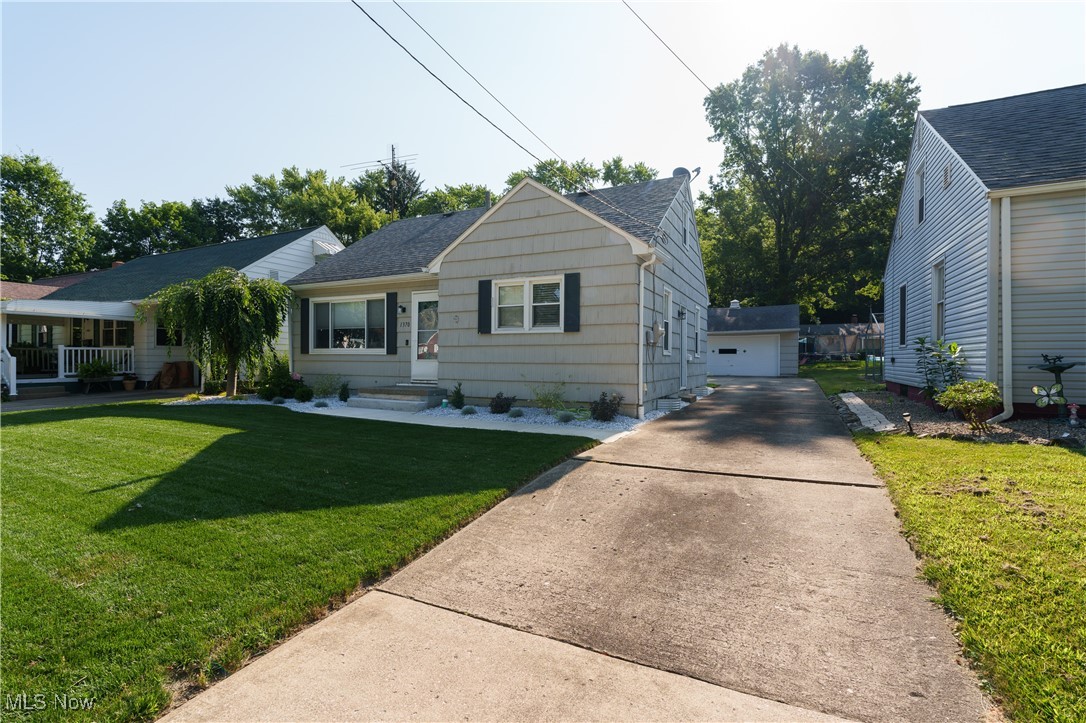 Welcome to 1370 Castlewood Ave a charming FULLY remodeled bungalow in North Canton Schools! This beautifully updated GEM is featuring a modern kitchen with granite counters, subway tile, and new stainless steel appliances. A new custom-designed bathroom with new glass doors, new subway tile and granite vanity. Fresh paint and new flooring throughout! A large finished basement offering extra living space with built-ins, luxury vinyl and modern lighting. Enjoy the privacy of a fully fenced backyard, perfect for relaxing or entertaining. Located just minutes from Belden Village’s top shopping and dining, this home combines style, comfort, and convenience in the heart of a top-rated school district. This one is surely to not last, schedule your private viewing today!!