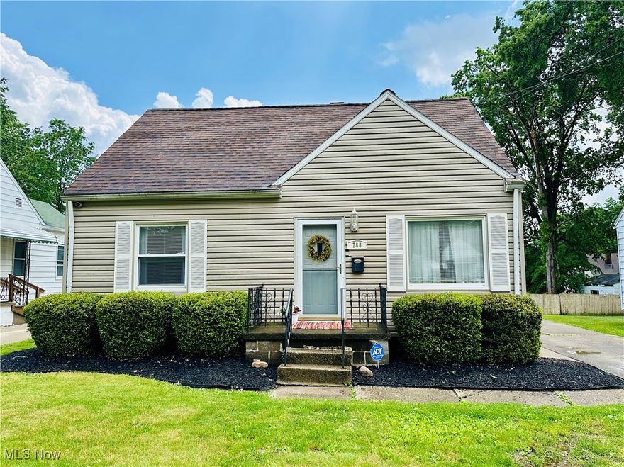 This adorable 3 bedroom, cape cod home is ready for its new owners to enjoy! Featuring new carpet in hall and living room, new LVT in the the kitchen and bath, very nice oak floors in both of the first floor bedrooms, 2nd floor master bedroom with good space, completely remodeled first floor full bath, new lighting fixtures and ceiling fans, nice size back yard, very nice eat in kitchen with refrigerator, stove and dishwasher, close to everything.......shopping-expressways-churches and schools! Call today for a showing!