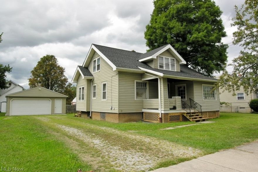 Rare opportunity! Endless possibilities. This home is situated on 3 parcels! Keep as 2-Family w/shared basement? Family owned many years. New roof 2015, vinyl siding, some windows. Must see. This would easily make a great single family home with 138' wide lot. POS completed. Newer 2-car garage!