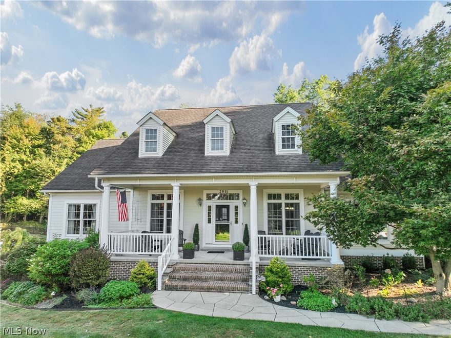 Discover this stunning 5,200-square-foot ranch home in the prestigious Lake Royale Community—one of the area’s most desirable and upscale neighborhoods. Built with quality and comfort in mind, this spacious property offers modern features, generous living areas, and exceptional value for today’s homebuyer. The first floor provides over 2,700 square feet of finished living space with an open-concept kitchen and dining area. The kitchen includes dark granite countertops, a large island, custom hickory cabinetry, an oversized pantry, and a raised dishwasher for convenience. Nearby, you’ll find a half bath and a large laundry room with a walk-in closet. The living area stretches an impressive 41 feet from front to back, offering an open flow for entertaining. The living room features new luxury vinyl plank flooring and a cozy gas fireplace. The primary suite, located off the living room, includes two walk-in closets, dual vanities, a soaking tub, and a walk-in shower. Down the hall, three additional bedrooms and a full bathroom provide flexibility for guests, offices, or storage. The fully finished walkout basement adds roughly 2,500 square feet of living space with a large family room, a full bathroom, a bedroom, and two bonus rooms that could easily be used as additional bedrooms or hobby spaces. Mechanical systems are in excellent condition, including a 2017 A/C unit, a 2017 geothermal heating system, and a new hot water tank installed in September 2025. Step outside to enjoy a private, fenced backyard with mature trees and no rear neighbors, as the land behind is protected reservoir property. The 700-square-foot resurfaced deck offers the perfect space for outdoor dining or relaxation. A large shed, whole house generator and attached three-car garage complete this impressive property. This Lake Royale ranch blends comfort, space, and privacy in one of the area’s most exclusive communities.