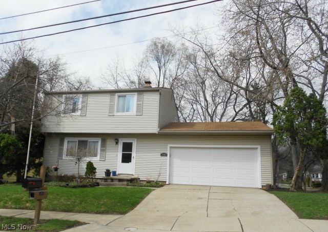 One owner home, shows pride of ownership! Meticulously kept three bedroom, one & a half bath colonial on sizable lot with mature trees. Hardwood flooring in spacious applianced kitchen with nice eating area and pantry. Good size bedrooms with hardwood floors and ample closet space. First floor powder room, newer windows. Full basement was water proofed in late 90's and offers two finished rec room areas, plus glass block windows. Furnace was updated in the 90's, updated electric and newer water heater. Exterior vinyl siding is approximately six years old. Step outside to enjoy the patio and nice backyard. Two car attached garage with storage shelves. Home warranty offered.