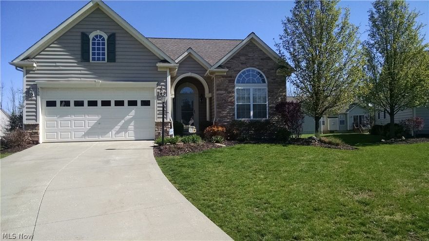 Original Owners - Super clean with many upgrades - Enter into this home thru a lovely foyer with high cathedral ceilings and pillars - Vaulted living room with gas fireplace - eat in kitchen with breakfast bar, granite counters, 42 inch cabinets and  dining area and French doors off to the deck - all appliances stay - extra room on first floor can be used as office or formal dining.  Extra large master suite with living area, full bath and walk in closet - 2nd bedroom also on the first floor with a full bath - upstairs has bedroom with another full bath and plenty of storage  - loft upstairs can be finished into another bedroom if needed - basement is fully finished - features a large bedroom double closets - full bath and large entertaining area - also a room with plenty of storage and workshop -  custom blinds thoughout this home - upgraded landscaping surrounds this home - this home is a pleasure to show to qualified buyers only