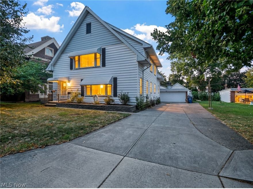 Spacious and well-maintained duplex located on a quiet cul-de-sac in Lakewood offering over 3,200 square feet of living space and exceptional flexibility. This property features a total of 6 bedrooms and 3 full bathrooms, with two complete units, each offering 3 bedrooms, 1.5 bathrooms, and private laundry.

Both units showcase bright living and dining areas with functional layouts and ample natural light. The home has been freshly painted throughout and is move-in ready, providing a clean and well-cared-for interior. Kitchens offer generous cabinet and counter space, while bedrooms are comfortably sized with good closet storage. Bathrooms are well maintained and thoughtfully laid out.

Additional features include separate entrances for each unit, a detached 2-car garage, and a long driveway providing ample off-street parking. Outdoor living is enhanced by a private backyard along with covered and enclosed porches, ideal for seasonal enjoyment.

The property does not include a basement, but the generous square footage above grade allows for efficient and practical use of space throughout both units. Roof and gutters are approximately less than 15 years old.

Located in the Lakewood School District, this duplex offers convenient access to shopping, dining, parks, Lake Erie, and major highways. Ideal for multi-generational living, owner-occupants looking to offset expenses, or investors seeking a solid addition to their portfolio.