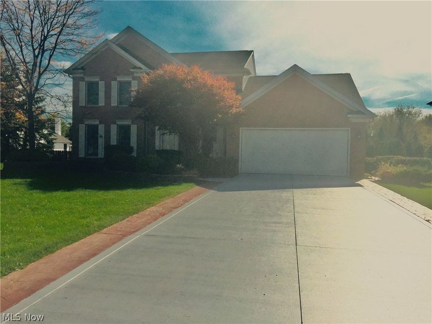 You will be amazed by the amount of living space this beautiful Colonial has to offer! Your guest will feel welcomed as they enter the warm foyer leading to formal living and dining areas! The updated eat in kitchen will blow you away, with lots of counter space, large pantry, and the center island is perfect for entertaining or a night at home with the family; all appliances stay! It features brand new floors, countertops and hardware (4/17); opens up splendidly to informal living area with vaulted ceilings, skylights and walk out captivating stamped patio with Jacuzzi tub is excellent for all Cleveland weather activities on this LARGE lot! There is plenty of room to roam in this 4 possible 5 bedroom, 2.5 bath home. Relax and unwind in your Jacuzzi tub in the master suite featuring vaulted ceilings and skylights with double sinks and a spacious walk in closest! Enjoy and entertain guests downstairs in the phenomenal full finished basement with guest bedroom and huge closet. Plenty of