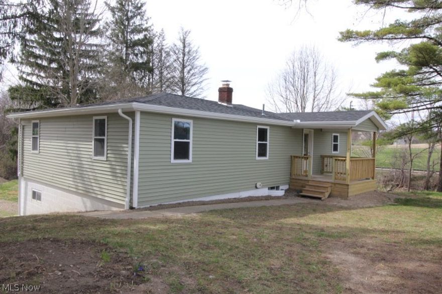 Country setting...located in United School District on 1.5 acres in Hanover Township, this newly renovated 4 bedroom home is ready for a new owner!  ALL NEW roof, vinyl siding, windows, flooring, carpet, freshly painted throughout, plumbing and breaker box.  Inviting light and airy feel to the spacious living room open to the large eat-in kitchen. Totally new bath and fixtures!   Walkout Basement with workshop area,  plus a 24 X 30 Pole-Barn Garage, with an additional storage shed! Sit and enjoy the new decks this spring and summer!