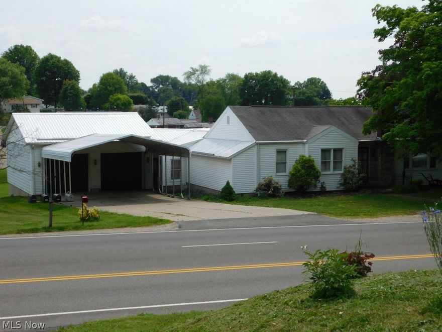 An affordable home in the City of Coshocton. Situated on 2 lots with a total lot size of 120’x140’ this home features an oversized 2 car garage with workshop. The main floor consists of kitchen, living room, 2-3 bedrooms and 1 bath with a full unfinished basement. Mechanics of the home include natural gas furnace, central air conditioning, city water and sewer. A solid home in excellent condition. Real Estate sells at 12:00 Noon. 
Open for Inspection: Monday June 29th  5:00 to 7:00 PM
Real Estate Terms: 10% nonrefundable down payment day of sale, balance due at closing in approximately 45 days, no financing or other contingencies. Any required inspections must be completed prior to bidding. All information contained herein derived from sources deemed reliable but not warranted. Announcements day of sale take precedence over all previous advertising and statements.