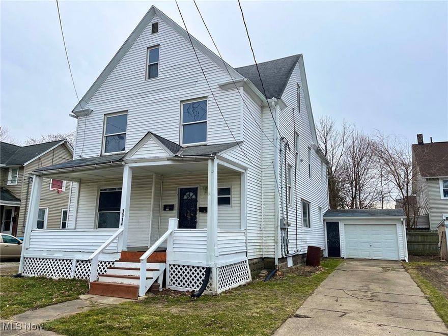 Over 2700 sq. ft. two family offers three bedrooms In both units plus expansion possibilities on the huge the third floor. Attached one car garage as well. Across from Park and close to schools. First floor has in-suite laundry room plus large Eat in kitchen. Approximately 9 foot ceilings. Vinyl flooring 2025. First floor, kitchen and baths updated 2025. First floor and some of Second floor has new carpet in 2025. Windows have been replaced overtime. A great opportunity to own a large two family with tons of space and expansion possibilities.