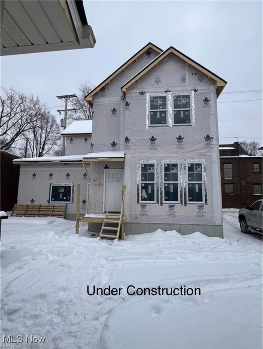 UNDER CONSTRUCTION: New home on Clinton Avenue – One of Ohio City’s Best Streets!
Don’t miss this rare opportunity to own a brand-new single-family home on the highly desirable Clinton Avenue in the heart of Ohio City. This home will offers 1,485 square feet of thoughtfully designed living space, featuring 3 spacious bedrooms, 2 full bathrooms, and 1 half bath. A full basement adds even more potential—ideal for finishing into a home gym, office, media room, or additional living space to suit your needs. This home includes a 2-car garage with an electric vehicle charger, and a fenced yard that offers both privacy and a safe space for your dog. Built to qualify for a 15-year, 100% tax abatement, this property offers incredible long-term value. Now is the perfect time to make your interior finish selections and to secure your place in one of Cleveland’s most sought-after neighborhoods. ?? Contact us at 440-318-5785 to tour your new Ohio City home today! Please note: Photos shown are of a similar home by the same builder and are provided for illustration purposes only. Final design and finishes may vary.