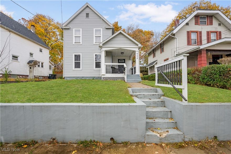 Welcome to this beautiful three-bedroom home, offering one bedroom on the first floor and two additional bedrooms
upstairs. This property has been completely gutted and remodeled from top to bottom, giving you the feel of a brand new
home. Updates include all new plumbing, new electric, new drywall, a new roof, a new hot water tank, and a new
HVAC system. Inside, you'll find all new flooring throughout, along with a new bathtub, sink, and toilet in the
bathroom. The kitchen has been fully updated with new cabinets, new countertops, a new backsplash, and new
appliances including a stove, refrigerator, and dishwasher. Additional improvements include all new doors, new light
fixtures, newer windows, and newer siding installed in 2022. All that's left is for you to move in and enjoy. Schedule
your showing today!