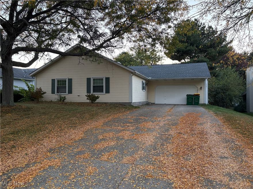 This move-in ready 3-bedroom, 2-bath ranch offers comfort, style, and space! The kitchen has been freshly updated with brand-new cabinets and BEAUTIFUL quartz countertops and it opens to the living room for an ideal entertaining setup. A cozy family room features a gas fireplace—perfect for Ohio’s upcoming fall and winter seasons. A versatile bonus room offers endless options: office, playroom, den, or maybe a game room! Bring your ideas! 2 car garage and large closets are all available for plenty of storage. Step outside to your private backyard oasis with a patio and fully fenced yard. This home is located within a lovely neighborhood that has quiet streets, sidewalks and is located conveniently just minutes from Route 90! Close to shopping, restaurants and parks! A lovely home with so much to offer is ready for you to move in and enjoy!