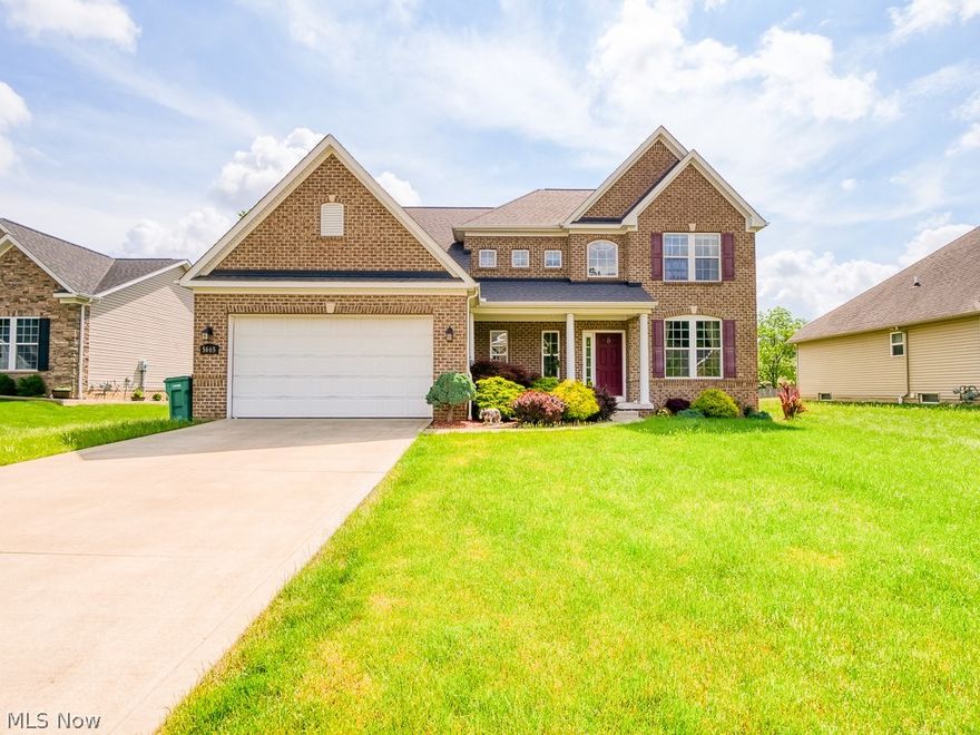 This spacious MOVE IN READY colonial sits on a generous lot, and is loaded with updates! You will love the over sized yard, with plenty of green space the opportunities are endless for entertaining or relaxing! As you walk inside, enjoy the high ceilings in the grand entrance with open views. Enter to the right, and relax in your first main floor living area that is cozy and has plenty of natural light. Follow through to the large formal dining area that will hold large family meals! This kitchen is a home owners dream, featuring a large granite island with seating to entertain and an extended counter over into the sunroom. Stainless appliances, newer high end cabinets, and open views into the large sunroom and second main floor living space. This cozy room has great light coming in and a perfect area to relax by the fireplace! Off the main family room is a great office space or rec room. Main floor laundry and an updates large half bath complete the main level. Upstairs are 4 LARGE be