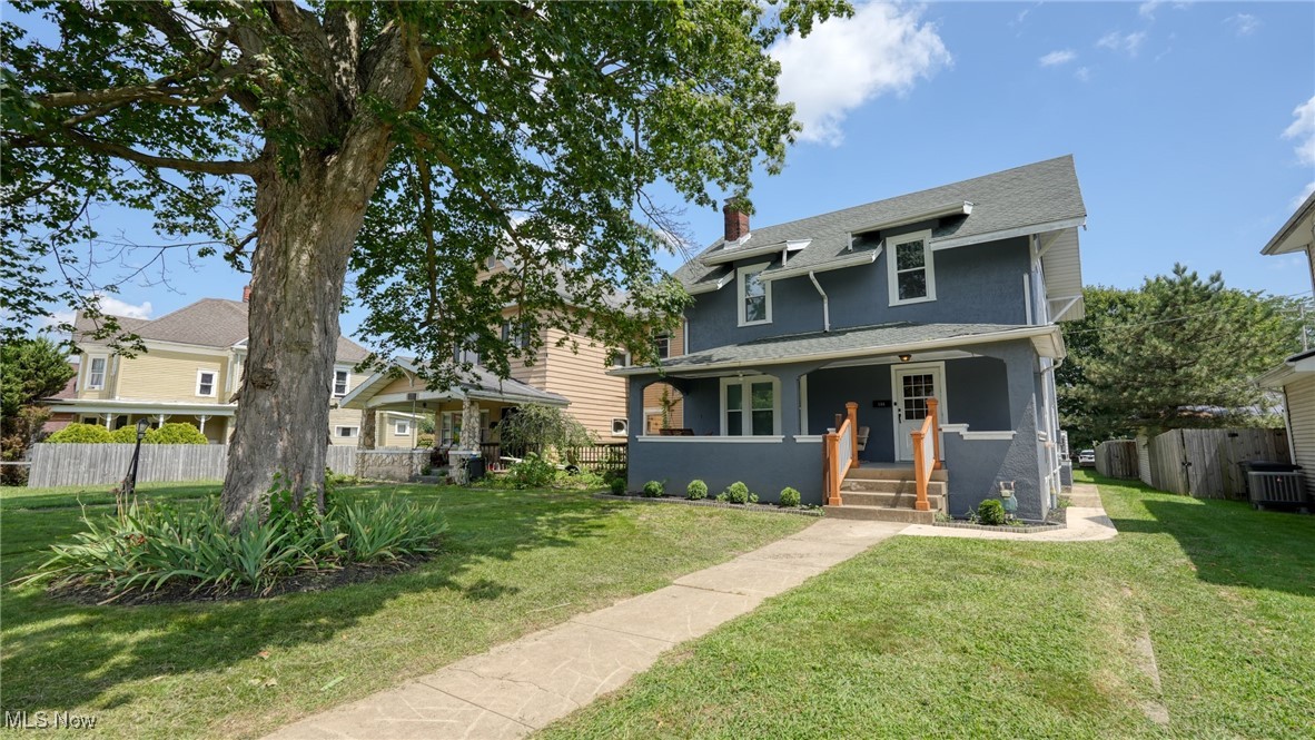 From the attractive curb appeal of this home sporting a new coat of paint inside and out, and throughout this lovely home, you will be impressed at the charm that has been preserved and the tasteful updates. This home has a very spacious floor plan, starting with the main level living room with a fireplace (hasn't been used by the current owners, may be great for ventless gas logs). The hard wood floors in the LR and Dining Room were sanded and freshly stained. Enjoy the kitchen space with all new soft close cabinets and new stainless appliances. There is a handy mud room in the rear of the home located off of the kitchen, and a new half bath added to the main floor. The entire 2nd floor has all new LVP flooring. The owners have had some updates/repairs to some of the electrical system. Call me today or your Realtor,to view this nice property. This home should pass any type of​​‌​​​​‌​‌​​​‌‌​​​‌‌‌​​‌​​‌‌​​​​ financing.