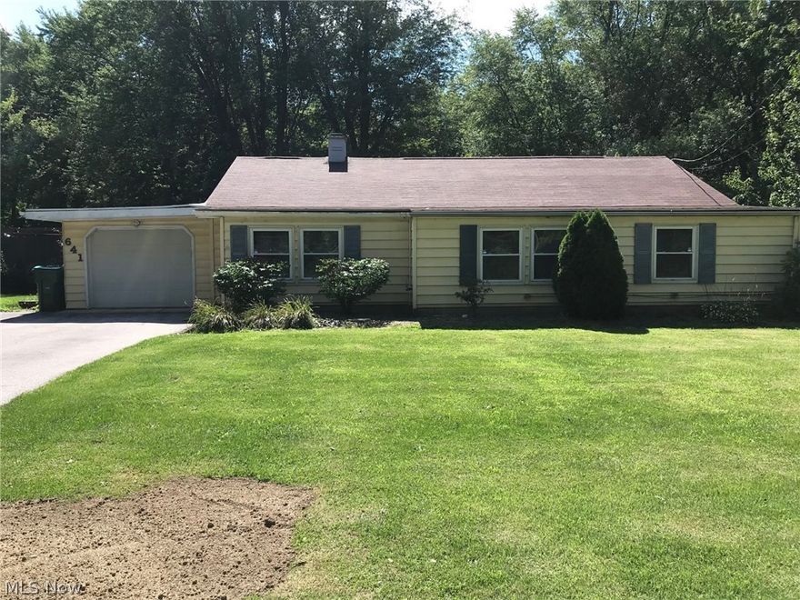 Larger than it looks from the street, this 3 bedroom ranch has many fine features you're sure to love! Featuring a breakfast bar with seating for 4, a gas fireplace in the family room, enclosed front porch, 1st floor laundry and a master bedroom that offers a spacious walk-in closet plus shoe rack and private entry onto the deck that leads to the heated above ground pool , fenced rear yard and pool house! Attached garage, replacement windows and close to Lake Erie and the beautiful Conneaut Twp. Park and Beach.