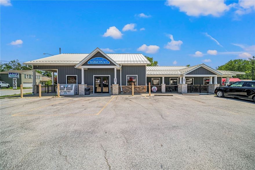 Turnkey opportunity to own an established and fully remodeled convenience store in the heart of the high-traffic entertainment district of Geneva-on-the-Lake. Lakeside Marketplace is a vibrant retail operation ideally located on the world-famous "Strip", just steps from Lake Erie's shoreline and surrounded by motels, short-term rentals, and residential neighborhoods. This income-generating commercial property includes a liquor license (D2 & D2X), lottery sales, cigarette license, walk-in beer cave, and a deli with dine-in seating. The interior and exterior have been completely updated, making it an ideal investment for an owner-operator or investor looking for minimal upfront renovation. Key Features: Liquor License, Cigarette and Lottery Licenses, Full Deli and Prepared Food Area, Walk-In Beer Cave + Wall of Coolers, Covered Patio Dining Areas. Location Highlights: Located on Geneva-on-the-Lake's main tourist corridor, Surrounded by seasonal tourism and year-round residents, Minutes to wineries, Historic Ashtabula Harbor, the Spire Institute, Geneva State Park, and Western Reserve Covered Bridges. This is a rare commercial opportunity to own a modern, highly visible retail storefront in one of Northeast Ohio's most visited destination.