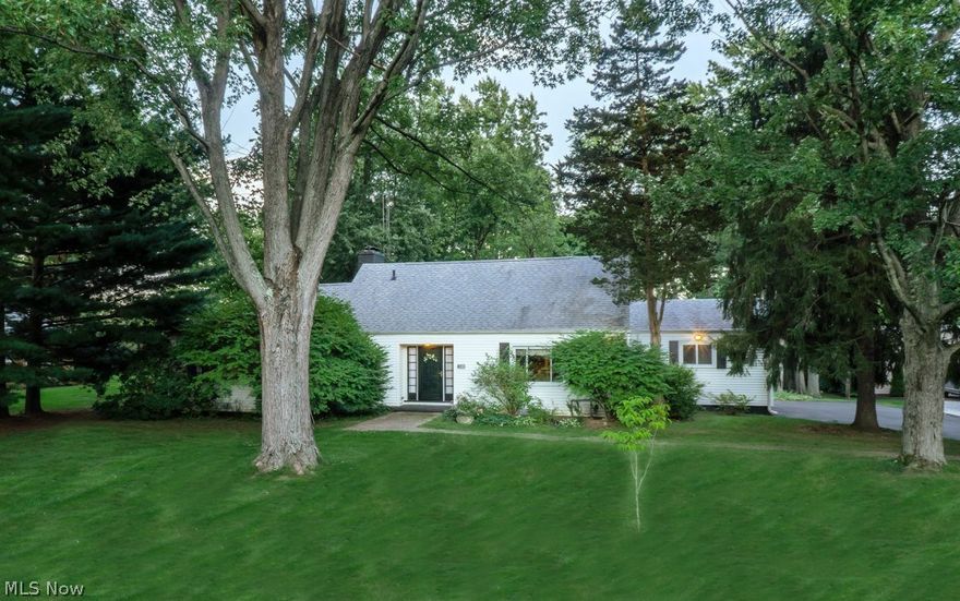 Welcome home just in time for the holidays!  Three bedrooms and three full baths.  It also features a 30x40 heated pole building with concrete flooring, water access and electric.  Previously held a charter bus.  The vast great room has a fireplace looking into a serene backyard that is almost one acre. An open floor plan to the formal dining room.  Awe-inspiring remodeled eat-in kitchen comes fully applianced and has Corian countertops, built-in desk, a pantry, an enormous picture window and ample amount of cabinet space.  Beautiful sun room has access to back patio, perfect for entertaining! 2 large bedrooms and a full bath with solid surface countertop, tile flooring and shower surround on the main level.  Partially finished basement the comes complete with Ohio State Waterproofing Lifetime Warranty.  It has a full bath and a rec room with glass block windows, new electrical service and built-in shelving. 2 car attached garage.  Wooden shed out back.   Dominion $67, Ohio Edison $90-