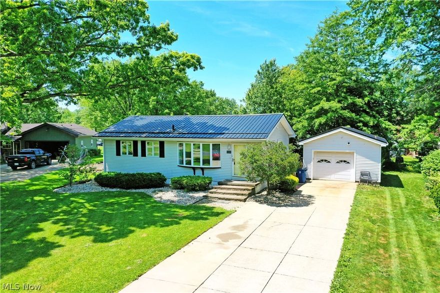 This Champion ranch is updated and ready for you! Welcome to 182 Shirley Ln NW! Tucked away in an established neighborhood, this beautiful home sits deep into the lot providing a warm welcome as you arrive. An extra wide concrete driveway provides ample parking and well manicured landscaping adds softness to the curb appeal. Step inside and take note of the recently refinished hardwood floors flowing throughout the main floor. The living room is large and filled with natural light thanks to a gorgeous bay window. The kitchen has been thoughtfully updated with plenty of counter space, wood cabinetry, and appliances that will remain. Just down the hall you will find three bedrooms (or use the third as dining as currently presented) with ample closet space and a well appointed full bath. The lower level is home to even more space to become a hangout area, workout room, office, or whatever you can think of! The updated mechanicals, laundry services and storage space are also located on this level. Outside the garage provides covered parking and additional storage opportunities. What are you waiting for? Call today for your personal tour! **Updates: Metal Roof on house and garage 2024, HVAC 2023, Refinished Hardwood Flooring 2026, Fresh Paint 2026.