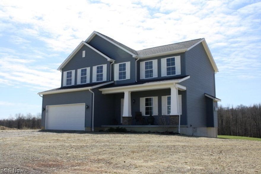 See the difference between Ho-Hum and Wow! Beautiful, spacious home nestled on 5.6 acres. The home offers a stone fireplace, walkout basement, loft area, office, mudroom/ laundry room and a large master suite. This new construction home is a must see!