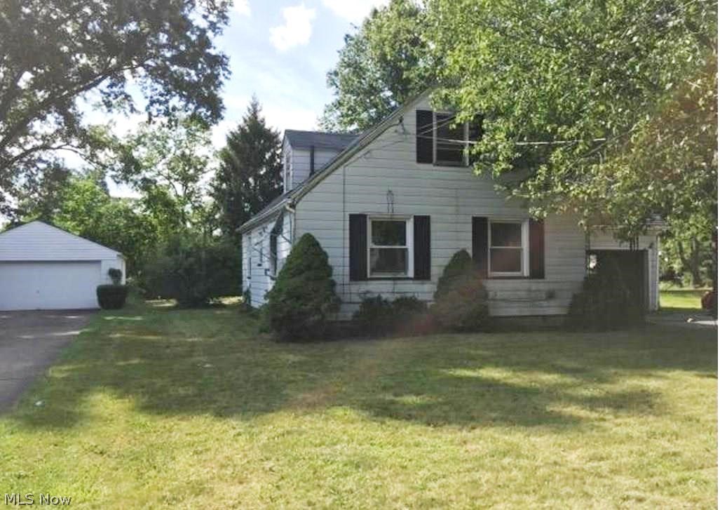 Three bedroom Cape Cod featuring Living room with fireplace, hardwood floors, nice size bedrooms, full basement, enclosed patio and shed. Close to Mill Creek Park.