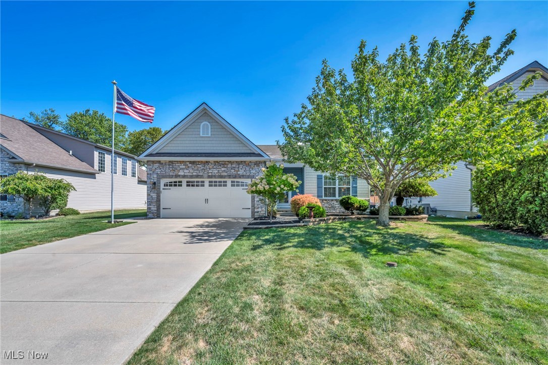 Step inside and discover this 17-year-old home with a modern open floorplan designed for today’s lifestyle. The spacious great room flows seamlessly into the dining area and kitchen, creating an inviting atmosphere perfect for gatherings and everyday living. The large master suite features a spacious master bath and large walk-in closet.
The home has been thoughtfully updated with quality improvements throughout the years. The kitchen was completely remodeled in 2017, showcasing stylish cabinetry, updated countertops, and modern appliances. A new furnace and central air system were installed in 2020, ensuring year-round comfort, while a whole-house generator (2022) provides peace of mind during any season. In 2024, brand-new siding gave the home a fresh, updated exterior. The outdoor living is equally impressive, with a low-maintenance Trex deck and retractable awning (2016) that expand your living space and provide the perfect spot to relax or entertain. Additional features include a fenced in yard, extra half bath in the basement, plus a first floor laundry room. Beautifully maintained and move-in ready, this home blends modern updates, functional design, and worry-free improvements—an ideal choice for buyers seeking comfort and convenience in a home that truly has it all