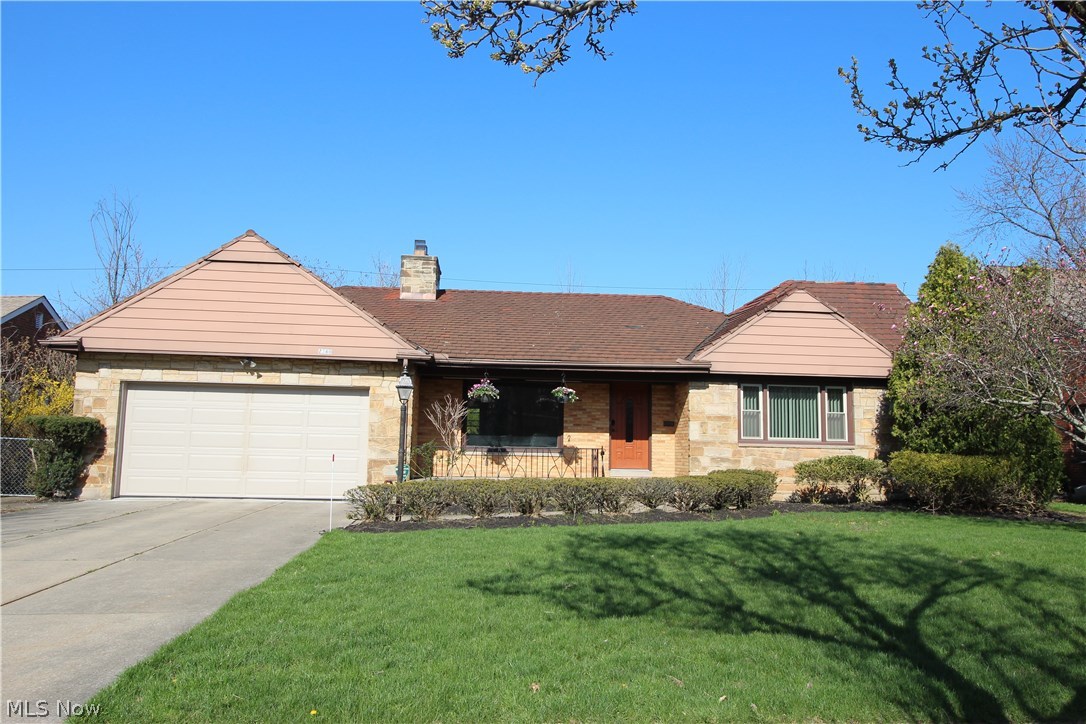 Great location in the heart of Beachwood. This move-in-ready ranch has spacious living room with open dining area and three bedrooms with large closets and built-in shelves. Four season sun room with unique raft ceiling can be used as family room and has French doors leading you to the newly painted exquisite deck. Newly upgraded kitchen (2018), New entrance door with coded lock (2017), Newer garage door (2016), Newer sun room door (2012), Newer furnace with humidifier (2012), Newer water tank (2012), Energy efficient windows (2006), Newer hardwood floors in all rooms except one, marble master bath and first floor laundry. Award winning Schools! Schedule showing and don't miss your chance to own this lovely home!