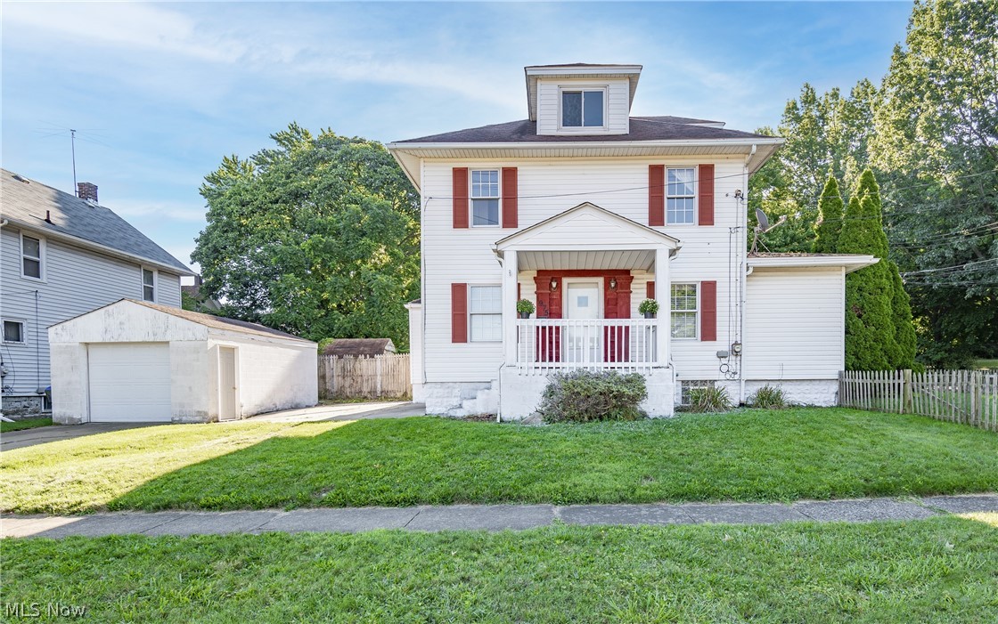 Welcome to 1975 Germaine Street! Conveniently located near downtown Cuyahoga Falls shops and restaurants, this three bedroom, one bathroom home will not last long! With brand new paint and flooring throughout, this home is move in ready. The main level includes a living room with accent wall, dining room, and fully applianced kitchen with large pantry and breakfast nook. Sliding glass door in the dining room leads to a spacious back deck great for entertaining and a fenced in side yard. The upper level boasts three great sized bedrooms and full bathroom. Continue up a level and find a huge space with recessed lighting that can be used as a fourth bedroom! One car detached garage. New AC 2020. Roof 2007. Don't miss your opportunity to own this home. Schedule your private viewing today!