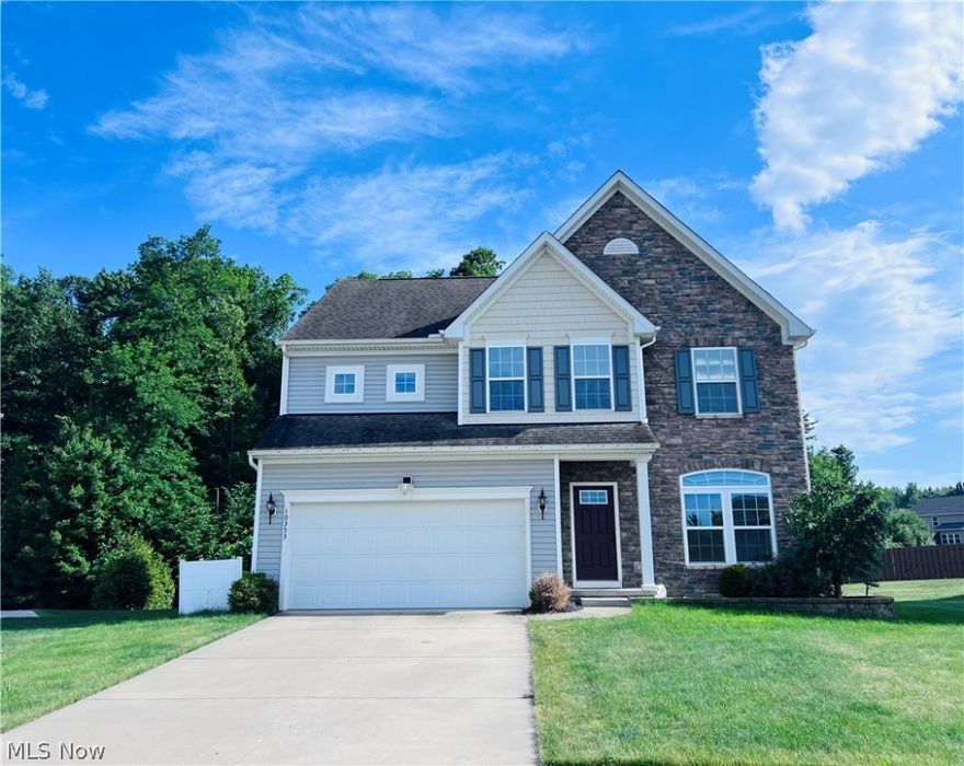 Move in ready 4-bedroom. 3.5-bathroom colonial single-family house in cul-du sac of Liberty Ledges. Open foyer greets you into light filled living room with large windows. Open & inviting spacious family room with LVT floors, fireplace and picture windows with views of wooded lot is ideal to entertain or relax. The kitchen is a gathering place featuring CC appliances, granite counters, ample of cabinetry, large center island and a breakfast bar. Right off of the kitchen is a lovely morning room with wall of windows showcasing incredible treed views.  The sliding doors lead to the deck and backyard great for entertaining or relaxing. There is no carpet on the 1st floor. Second floor primary suite has spacious bedroom, large walk-in closet and bathroom with soaking tub, dual vanity and a shower. There are 3 other generously sized bedrooms and a common full bathroom. 2nd floor laundry is an absolute convenience. Fully finished basement with a full bath offers 2 flexible spaces where you can create recreational room, work-out room or play area. Available for rent immediately. Msg/call for showing.