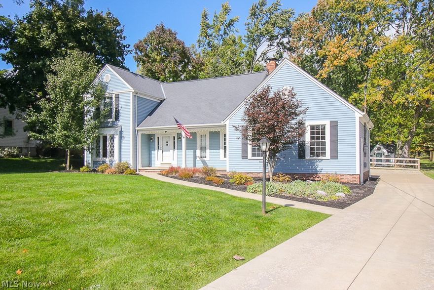 Move-in ready 4 bedrooms, 2 1/2 bath, 2,440 sq ft western reserve colonial with front porch. House is newly remodeled and move-in ready! 1st-floor laundry. Tile, wood laminate, and carpet thru-out. Eat-in kitchen with granite and stainless appliances. Even a wood-burning fireplace and sliding doors to the deck. Home security system. 2 1/2 car attached garage. Concrete drive with extra parking. Partially finished basement with dry bar and room for storage or workshop. Sunroom with lots of windows and a sliding door to a HUGE deck that surrounds a pool. Gas fire pit to roast those marshmallows! This home is a recreation center!! Bring your horse, too, to reside in the 26x40 all wood 3 stall barn with tack room, electricity, and water. 1/2 loft to store your hay. 2 wood fenced paddocks. 2+ acres partially wooded with trails. Available mid-August 2021