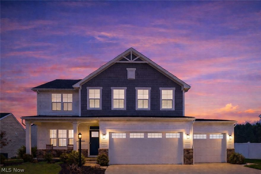 Luxurious home featuring the sought after RH Hudson floorplan. This 2020 colonial offers 4 bedrooms 4 bathrooms and over 3,000 sq ft of finished living space. This is not your typical RH build this one hits different. Highlights include a 3 car heated garage, finished basement with wet bar, and an upgraded kitchen with double oven and extended breakfast bar. From the covered front porch, all the way to the mudroom details you will notice the difference everywhere. Inside, a front flex room and open concept layout deliver the space and flow buyers want, with luxury upgrades throughout. The main level features a custom office with built in shelving, a fully customized mudroom, and a standout kitchen with stainless steel appliances. The finished basement adds even more living space with a full wet bar, full size refrigerator, and full bath, ideal for hosting or relaxing. Upstairs, the primary suite offers a dual vanity, soaking tub, walk in shower, and two walk in closets. Additional bedrooms also include walk in closets for ample storage. Outside, a fenced yard, premium sprinkler system, patio, oversized driveway, and a 3 car heated garage add both function and flexibility. Located in North Canton City Schools with convenient access to parks, shopping, dining, and major highways. Schedule your private showing today to see for yourself what sets this home apart.