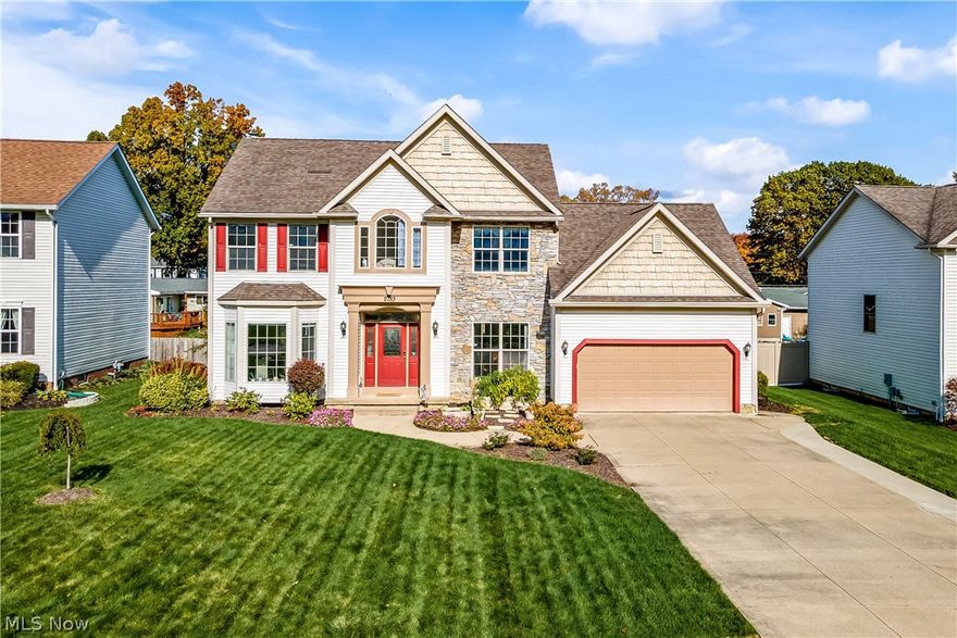 Great home, great location, updates throughout! This home has it all! Welcome home to 2783 Brookfield Dr, a 20 year young stunning 4 bdrm, 2.5 bath home that will WOW you with a 2 story entrance, 9 ft ceilings, columns and crown molding, large and ample windows, and open concept! Continue past the bright and cheery dining room to the large kitchen that opens to additional dining space and spacious family room with gas burning fireplace. Also off of the entrance is additional living room that could also make a great home office area! From the kitchen you will find a beautifully updated half bath, large first floor laundry and access to the attached 2 car garage. On the second floor you'll love the large master bedroom with vaulted ceiling, walk in closet, and large en suite bath newly updated with gorgeous vinyl flooring and new vanity. There are 3 additional large bedrooms and another full and newly updated bath that complete this floor. The carpet on the stairs, in the master, and in one of the bedrooms is brand new! You'll also love the fully finished lower level perfect for extra living space and the back deck great for entertaining! Such a gorgeous home in a lovely neighborhood that is conveniently located near the expressway and all amenities! Call today to schedule your showing!