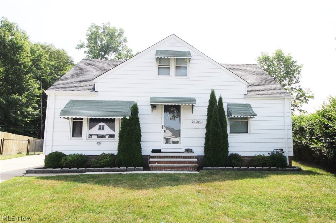 Welcome to this charming 3 bedroom, 2.5 bathroom MOVE IN READY home in Willowick. Feel right at home from the moment you walk in! The first floor features a warm and open living room with plenty of natural light. Continue to the eat-in kitchen with stainless steel appliances, Plenty of counter and cabinet space for storage. SPECTACULAR enclosed wooden den off of the kitchen accessible via sliding glass doors, equipped with a wood burning fireplace. Truly a warm and cozy room to be enjoyed year round. There are 2 spacious bedrooms and a full bathroom on the main level. Continue upstairs to the carpeted master suite complete with a half bath - this space feels like a home away from home! Bonus space in the basement for recreation or additional storage and full bathroom! Fenced in backyard with plenty of green space and bonus shed behind the 2 car detached garage, which has a 10 foot extension. UPDATES INCLUDE: new roof (2019), newer range, oven, dishwasher, and microwave (2018) This is a